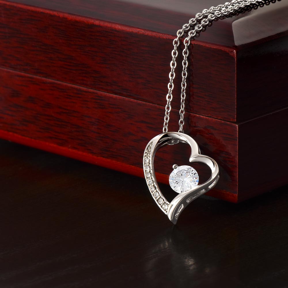 Forever Love Heart Necklace (No MC)