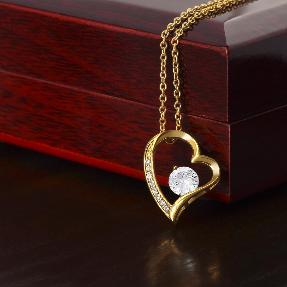 Forever Love Heart Necklace (No MC)